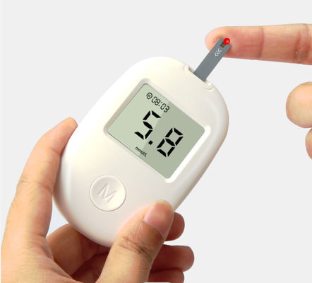 Teveik 안전한 손가락 맥박 산소 농도계 0.7μl 전자 디지털 방식으로 혈당 측정기